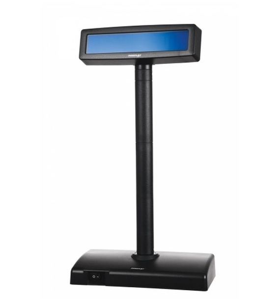 Дисплей покупателя Posiflex PD-2600R-B черный с блоком питания, RS-232, голубой светофильтр