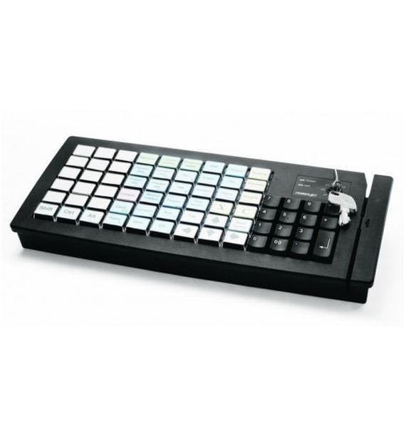 Программируемая клавиатура Posiflex КВ-6600U-B черная